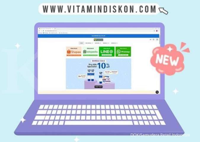 Samudera Retail Indonesia hadirkan e-Commerce kesehatan VitaminDiskon