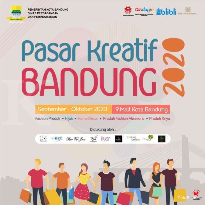 Dukung Pertumbuhan Pelaku UMKM Kota Bandung, Blibli Hadirkan Pasar Kreatif Bandung 2020 Secara Online