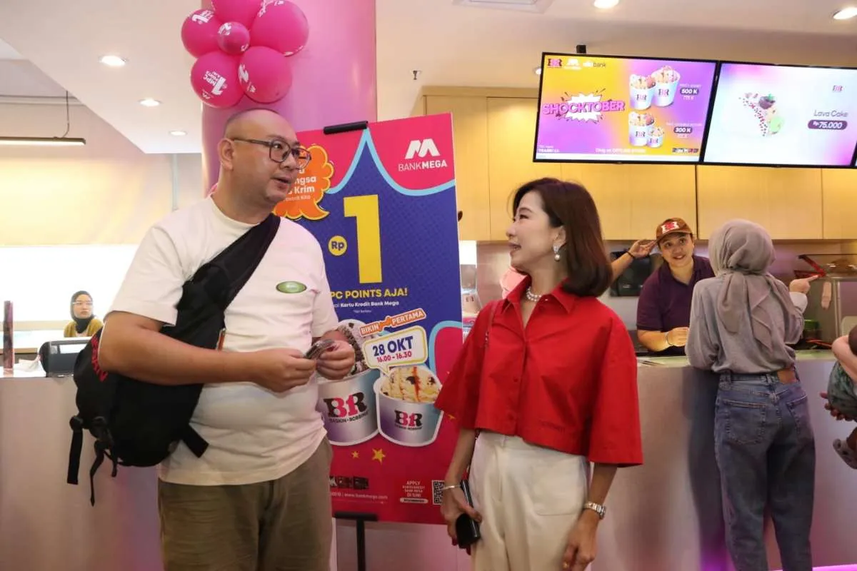 Pengguna Kartu Kredit Bank Mega Bisa Beli Es Baskin Robbins Senilai Rp 1 MPC Point