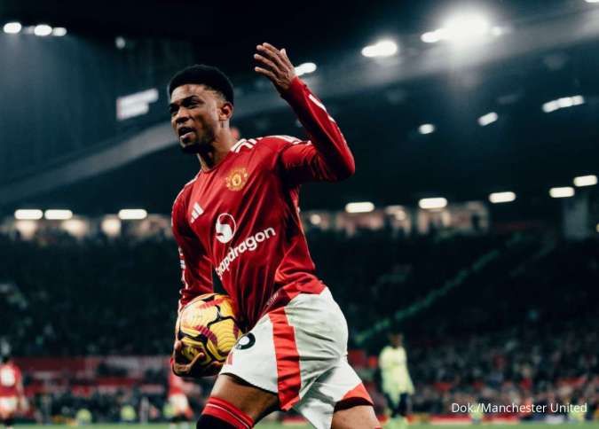 Hat-trick Amad Diallo Selamatkan MU di Old Trafford, Menang 3-1 dari Southampton