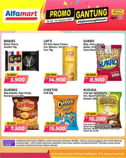 Promo Alfamart Gantung Periode 28 Juli-3 Agustus 2025