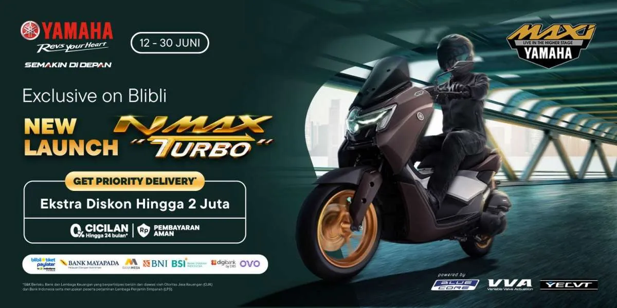 Blibli Buktikan Tren Belanja Otomotif di E-Commerce,1.000 YamahaNMAX Terjual 40 Menit