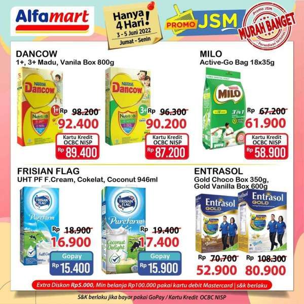 Promo JSM Alfamart Terbaru Mulai 3-5 Juni 2022