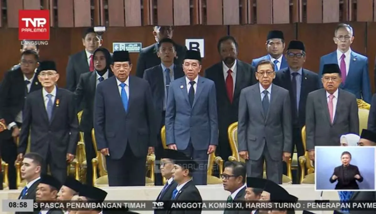 Megawati Soekarnoputri Absen di Sidang Tahunan MPR, SBY-Jokowi Hadir