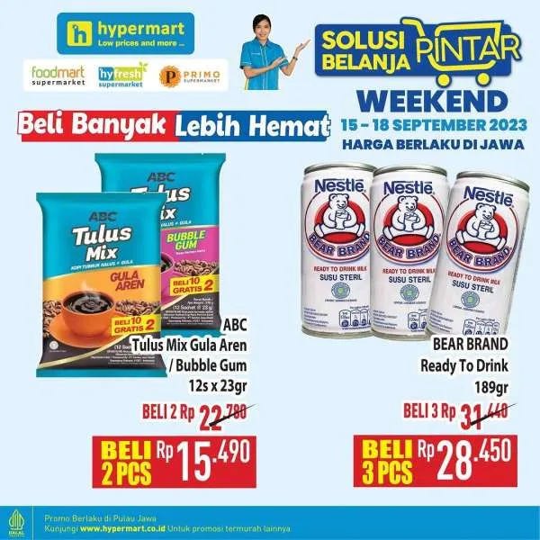 Promo Hypermart Beli Banyak Lebih Hemat Periode 15-18 September 2023