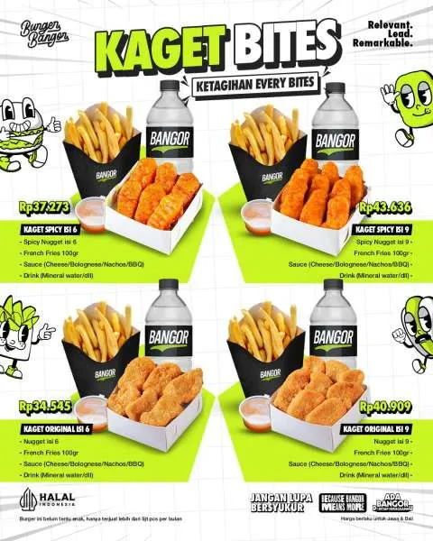 Promo Burger Bangor Kaget Bites