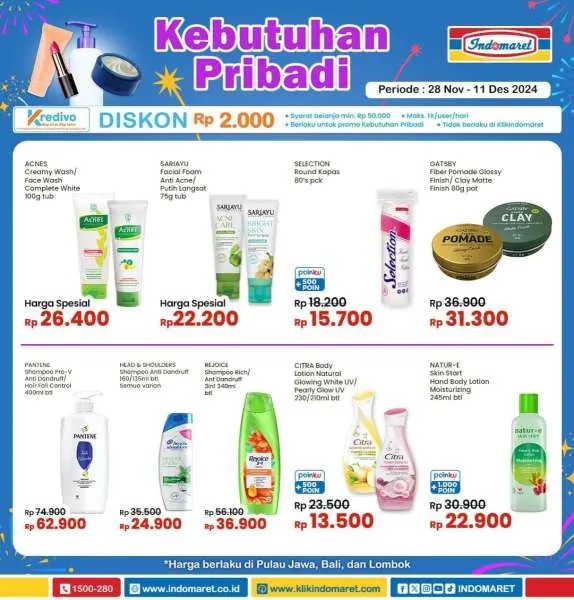 Promo Indomaret Super Hemat Periode 28 November-11 Desember 2024