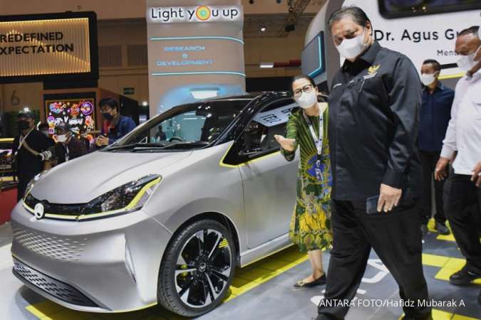 Daihatsu Tampilkan Mobil Listrik Konsep Konversi Ayla di GIIAS 2022