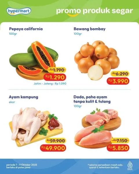 Promo Hypermart Hyper Diskon Weekday Periode 7-9 Oktober 2025