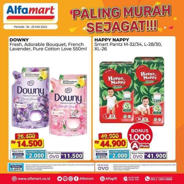 Promo Alfamart Paling Murah Sejagat Periode 16-23 Mei 2024