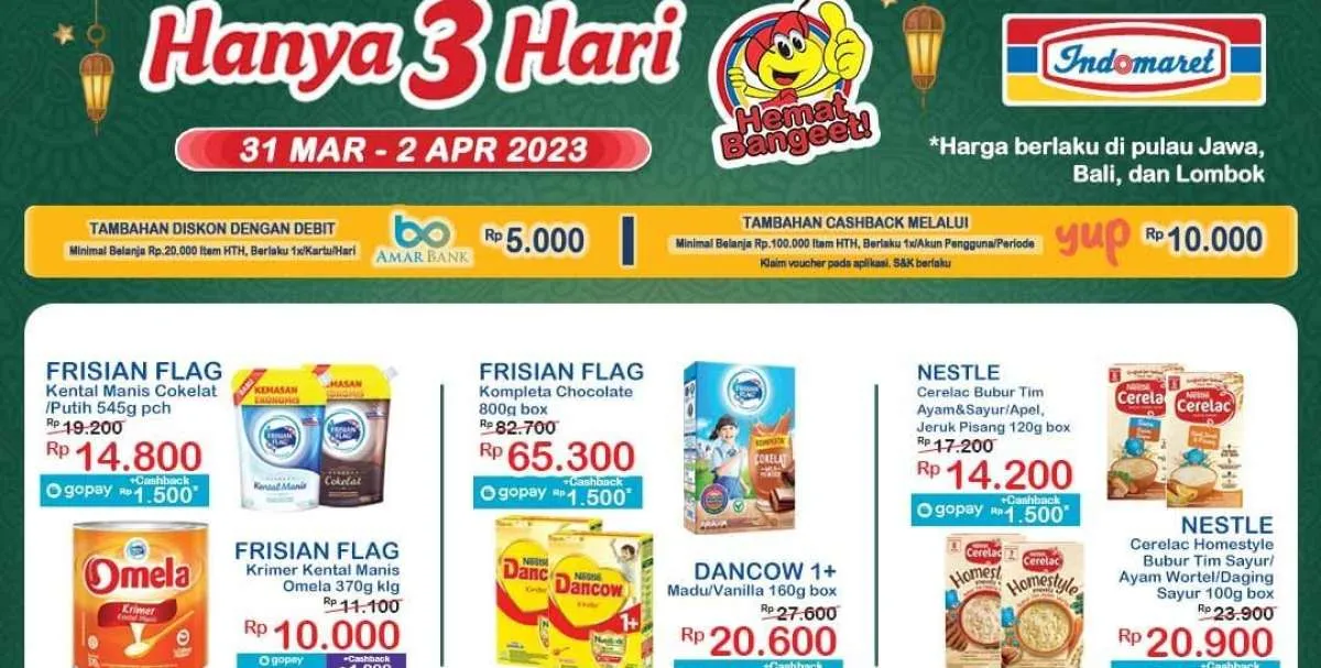 Promo JSM Indomaret hingga 2 April 2023, Promo yang Berakhir di Hari Minggu Ini