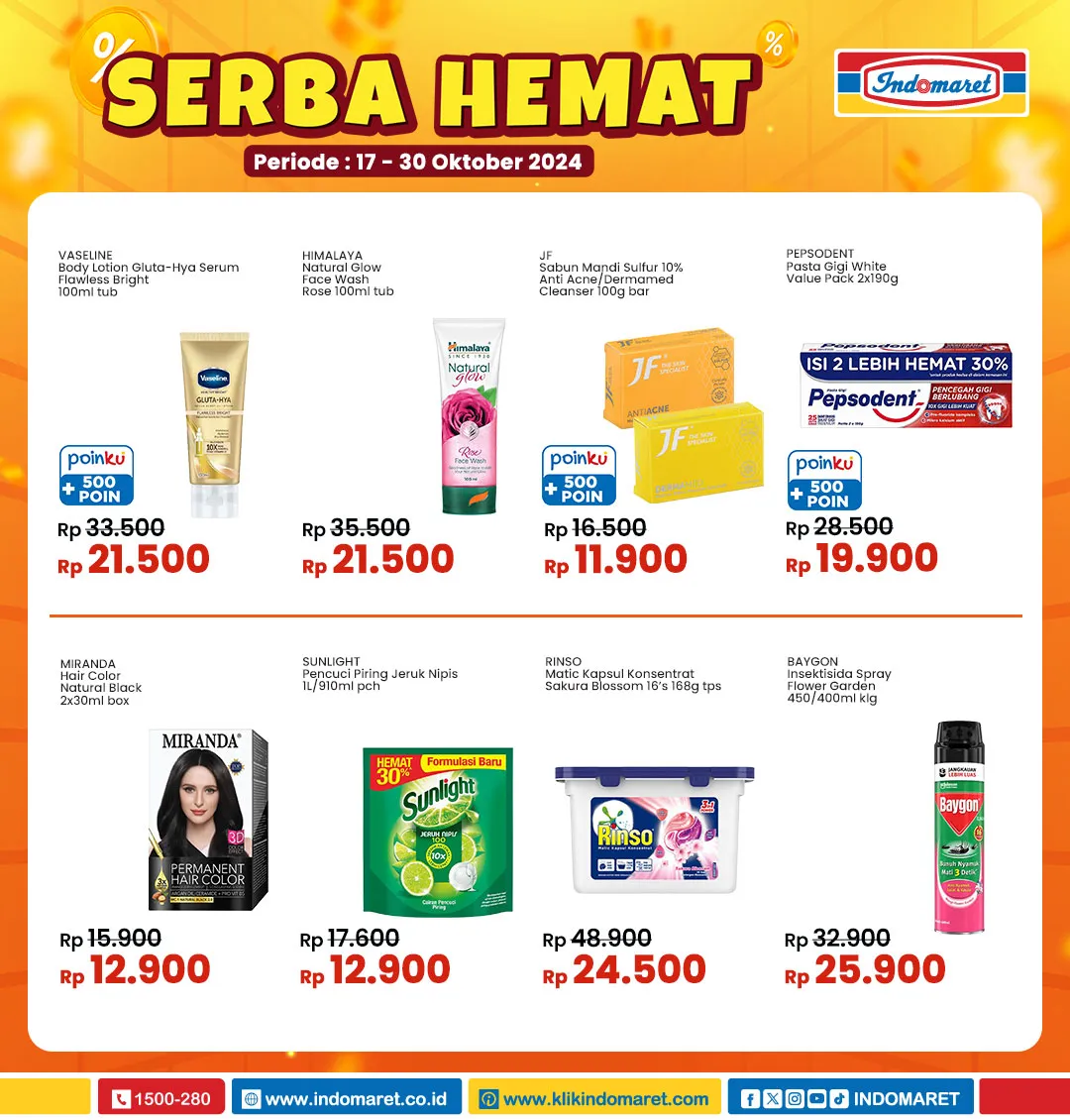 Promo Indomaret Serba Hemat Periode 17-30 Oktober 2024