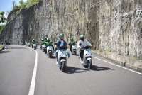 Momen Keseruan Andre Taulany & Surya Insomnia Touring Motor Listrik Electrum di Bali