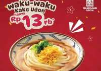 Promo Anniversary ke-13 Marugame Udon, Nikmati Diskon Spesial Serba Rp 13 Ribu