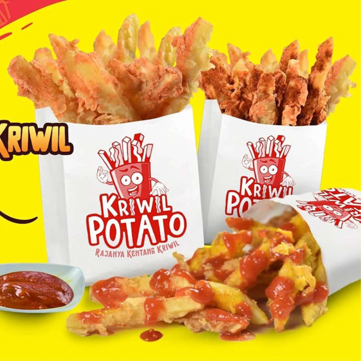 Cuan camilan kentang goreng masih saja gurih hingga kini