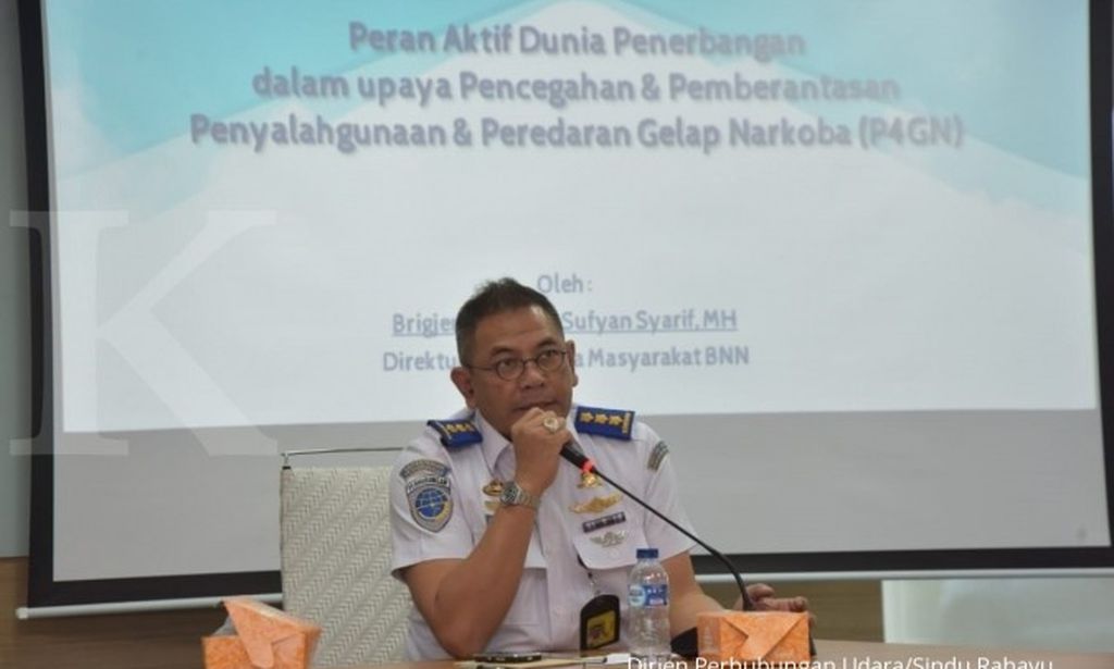 Cegah Narkoba, Ditjen Hubud Lakukan Sosialisasi Perang Lawan Narkoba