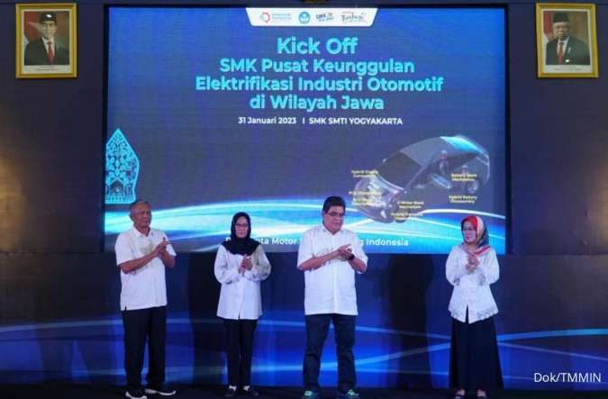 Hadapi Tantangan Elektrifikasi, Toyota Akselerasi Kompetensi SDM Vokasi