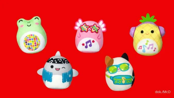 McD Happy Meal Squishmallows 