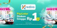 Promo Kredivo Paylater, Diskon Produk Travel di Tokopedia hingga Rp 1 Juta