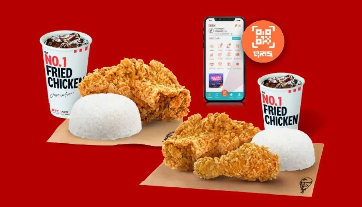 Promo 12.12 KFC 12-13 Desember 2022, Gratis Super Besar 1 via QRIS BNI