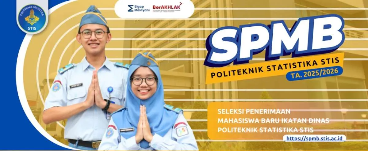 Syarat Mendaftar Politeknik Statistika STIS 2025, Pendaftaran Buka Akhir Bulan Juni