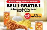 Promo McD Beli 1 Gratis 1 Menu PaNas Khusus Motor, Hanya 2 Hari 29-30 Mei 2025