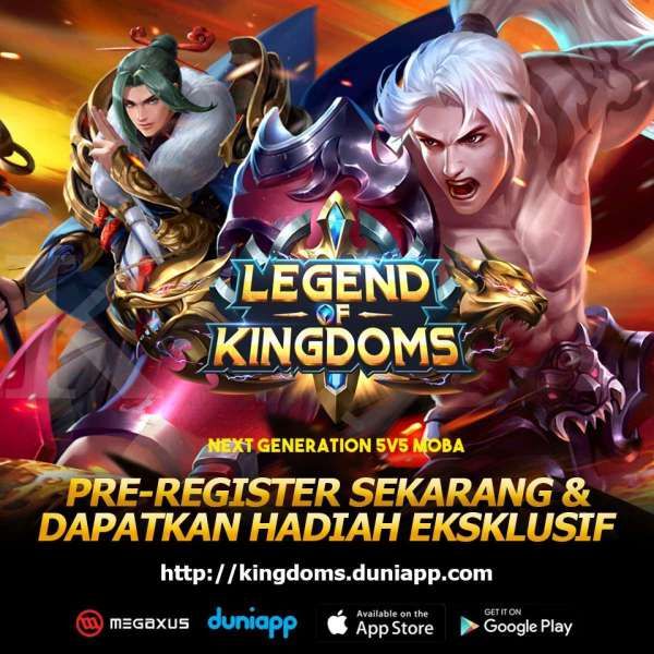 Legend of Kingdoms, mobile game terbaru untuk para gamers dari Megaxus
