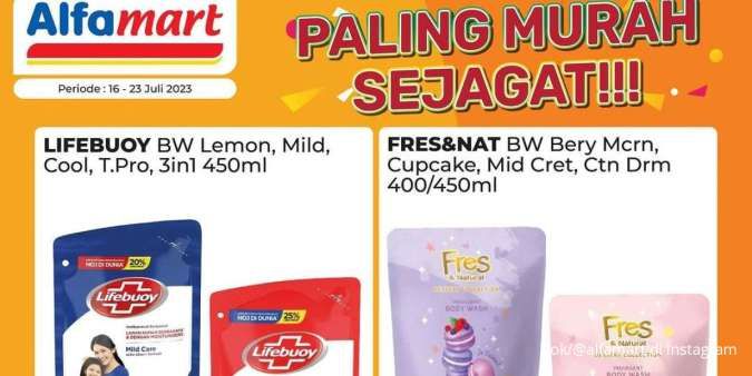 Harga Promo Alfamart Terbaru 17 Juli 2023, Produk Spesial Mingguan Lebih Murah