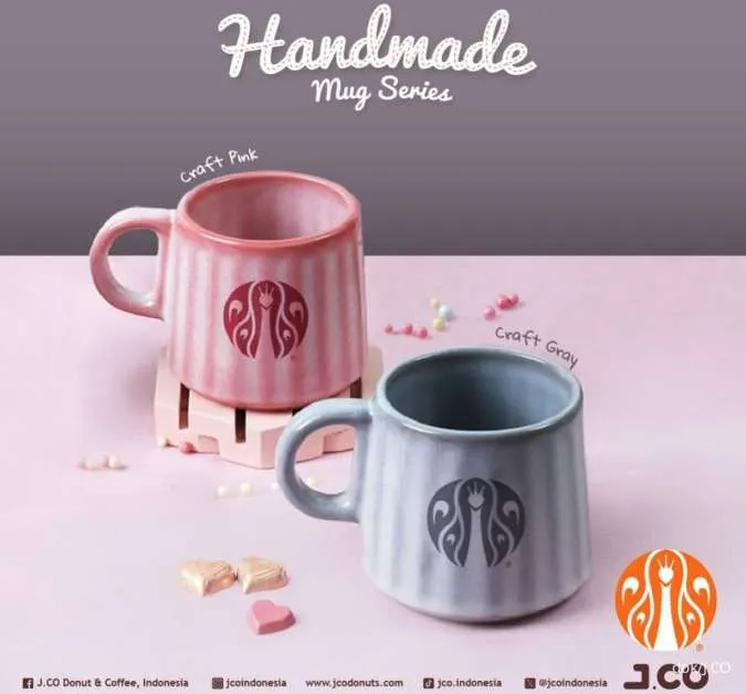 J.CO handmade mug series