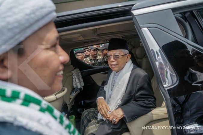 Ma'ruf Amin klaim suara di Sumut beralih ke Jokowi pasca klarifikasi hoaks