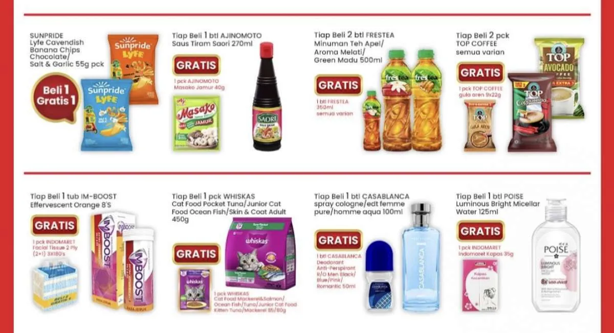 Promo Berhadiah Indomaret sampai 13 November, Ada Gratis Minyak Goreng 2 Liter!