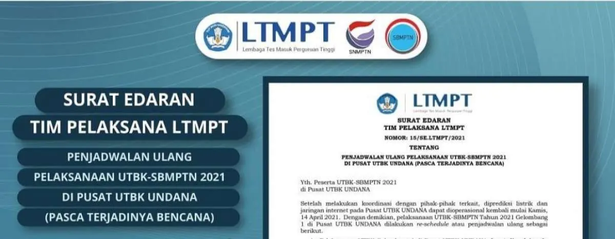 Pelaksanaan UTBK 2021 di Pusat Undana diundur akibat bencana, ini jadwal terbarunya