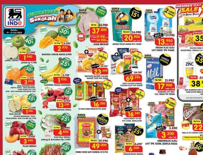 Promo JSM Superindo Weekend 19-21 Juli 2024, Frisian Flag & Bebelac 2 Lebih Hemat