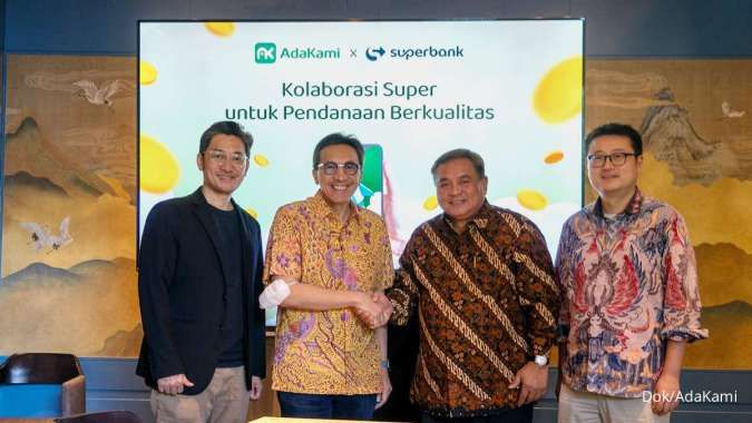 Superbank Jalin Kolaborasi dengan AdaKami, Salurkan Kredit Channeling