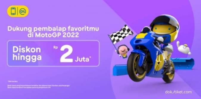 Promo Tiket MotoGP Indonesia 2022, Diskon Hingga Rp 2 Juta dari Tiket.com