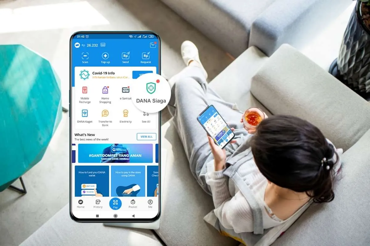 Dompet digital DANA jajakan asuransi jiwa dan kesehatan, berapa preminya?