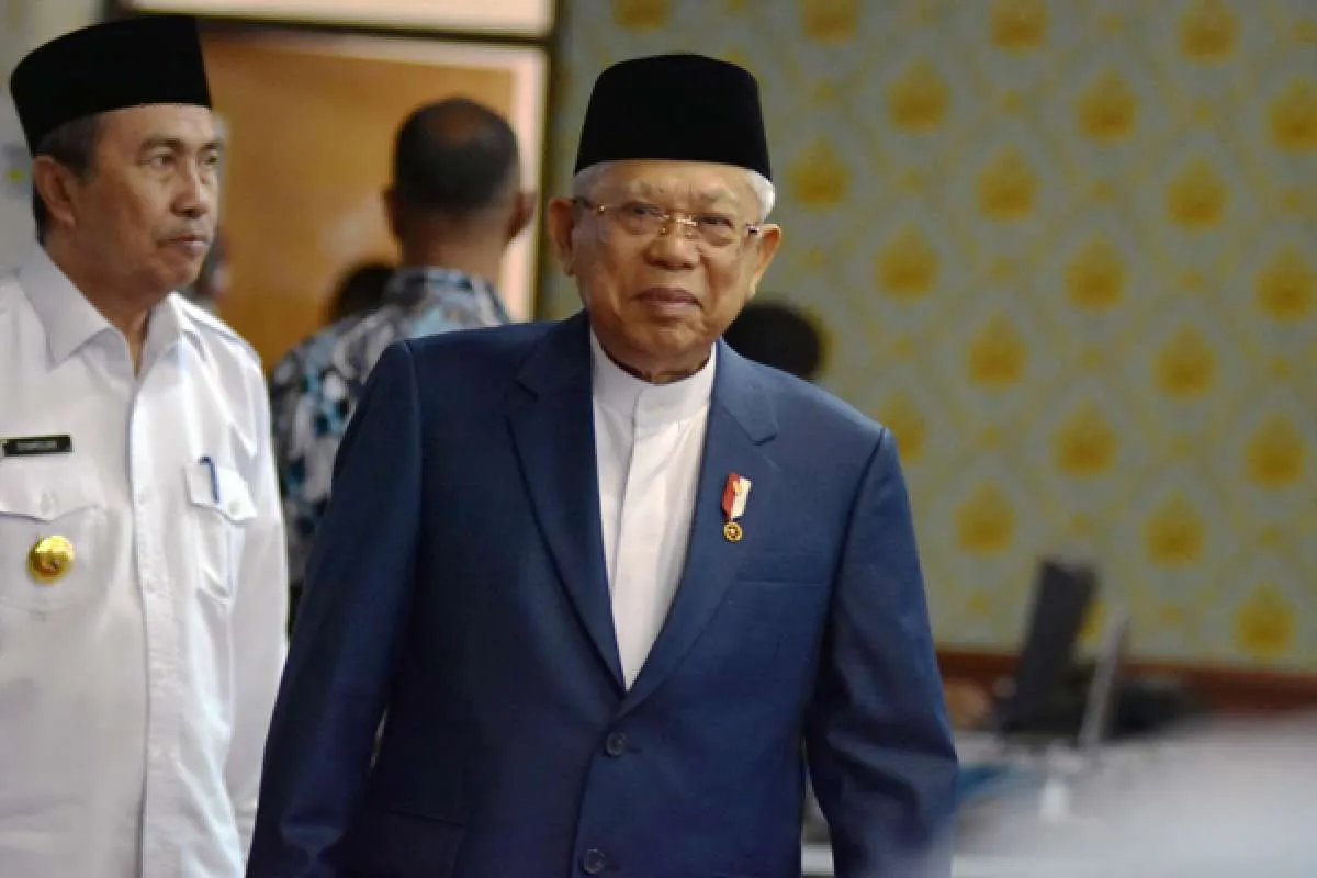 Wakil Presiden Ma'ruf Amin tes virus corona, ini hasilnya 