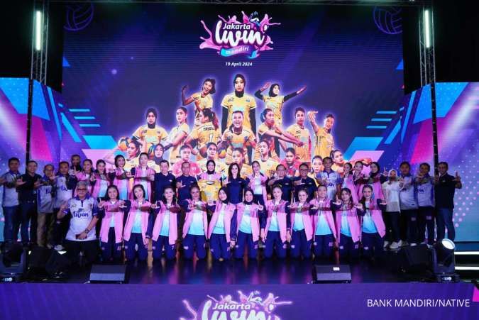 Siap Tanding! Bank Mandiri Umumkan Tim Proliga 2024 Putri, Jakarta Livin' Mandiri