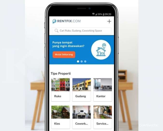 Marketplace properti rentfix.com fokus di tiga lini bisnis 