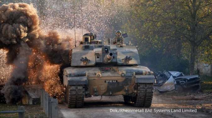 Bertolak ke Inggris, Tentara Ukraina Berlatih Operasikan Tank Challenger 2