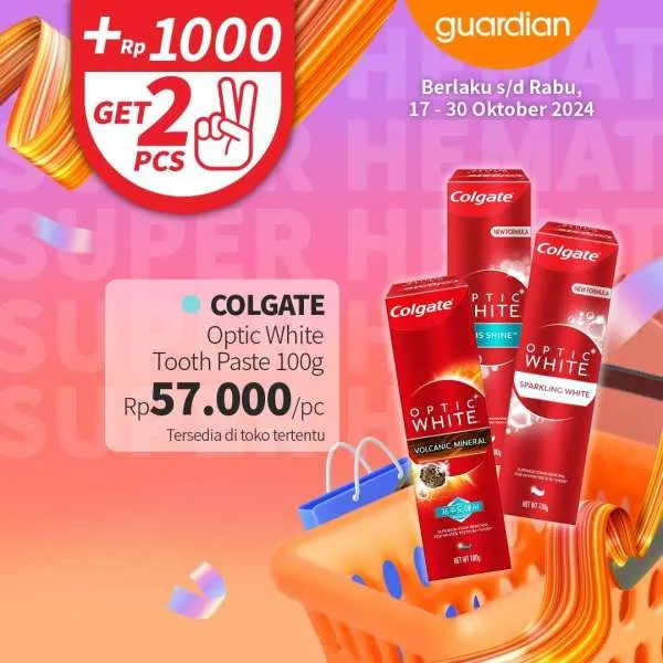 Promo Guardian Super Hemat Periode 17-30 Oktober 2024