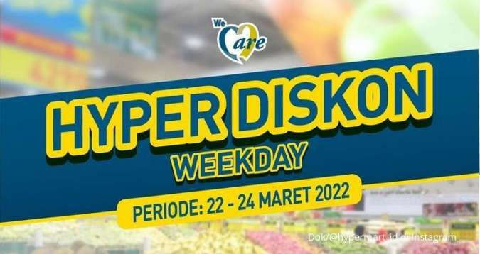 Promo Hypermart Sampai 24 Maret 2022, Jangan Lewatkan Promo Beli Banyak Lebih Hemat