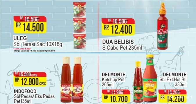 Promo Alfamart Kebutuhan Dapur 16-31 Oktober 2024, Saus Sambal-Sarden Diskon s/d 43%