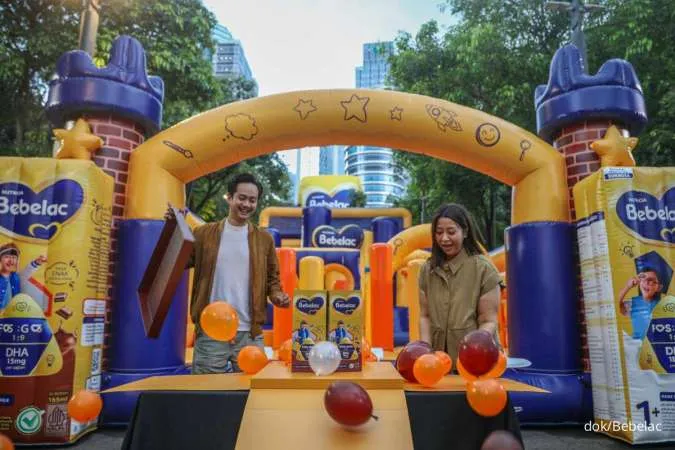 Stimulasi dan Ajak Anak Eksplorasi Diri Lewat Bebelac Slurp&Bounce