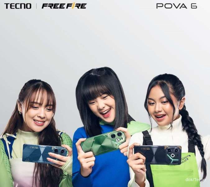 Tips dan Trik Main Free Fire Pakai Tecno POVA 6