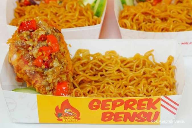 Promo Geprek Bensu Tiap Kamis, Ada 2 Paket Geprek Bensu Mix Rp 30.000