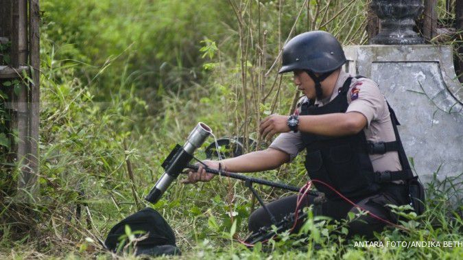 Ledakan di Makassar, dua orang tewas
