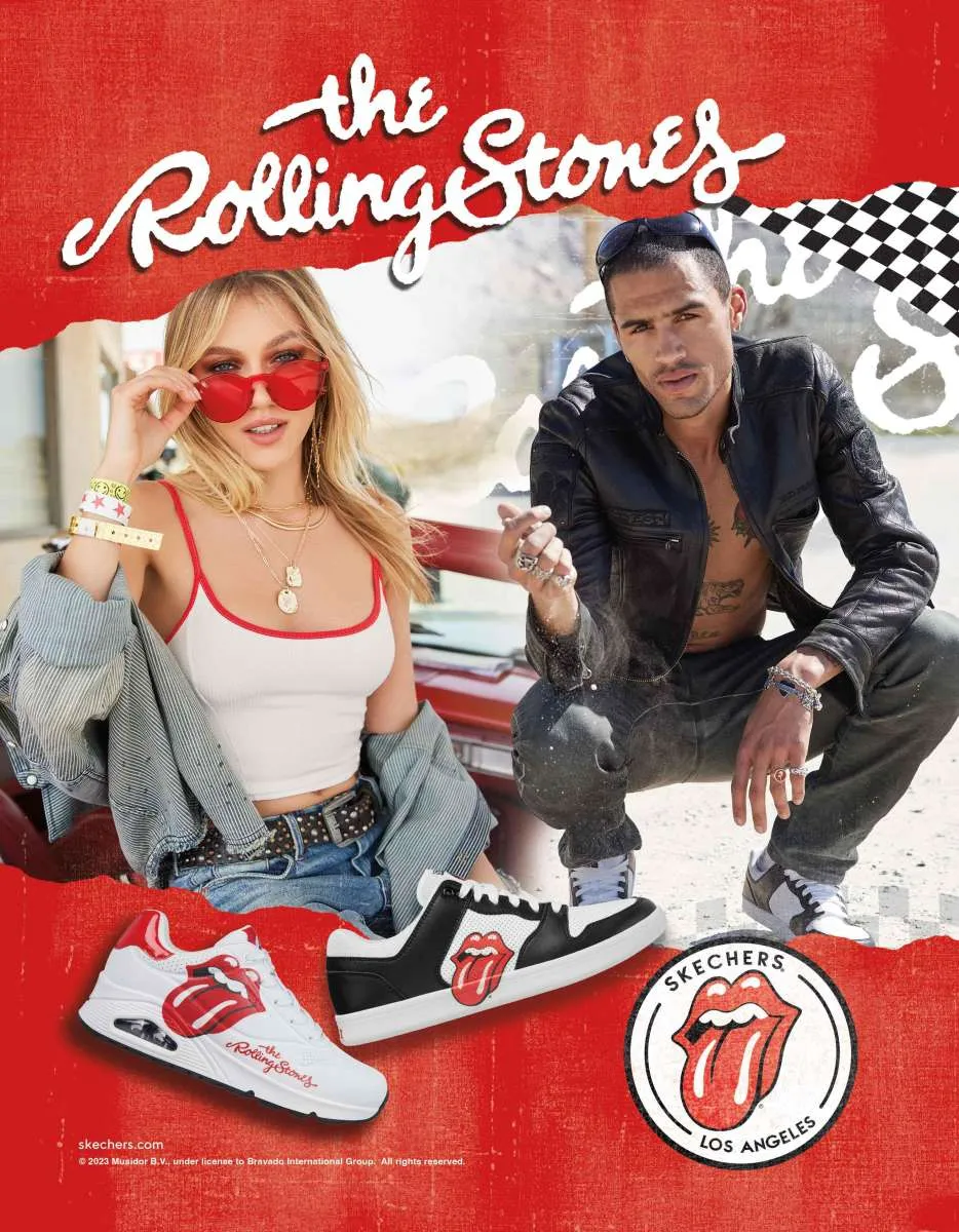 Skechers Guncang Kolaborasi Terbaru dengan Band The Rolling Stones