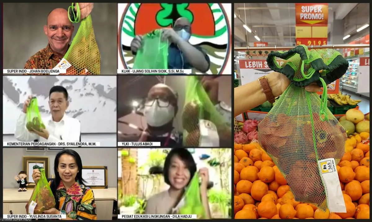 Super Indo meluncurkan Kantong Segar 365 untuk mengurangi penggunaan plastik