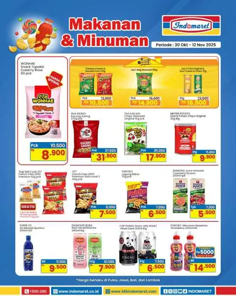 Promo Indomaret Super Hemat Periode 30 Oktober-12 November 2025